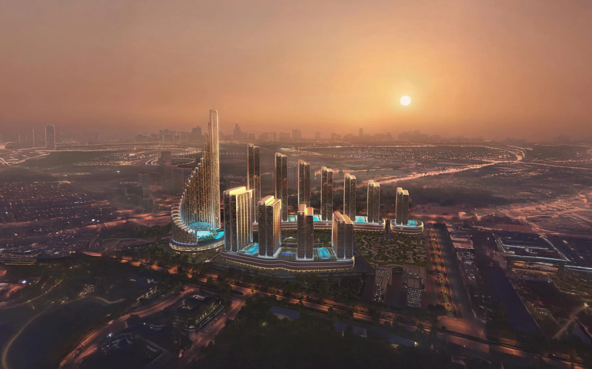 Mercedes-Benz Places | Binghatti City — hero