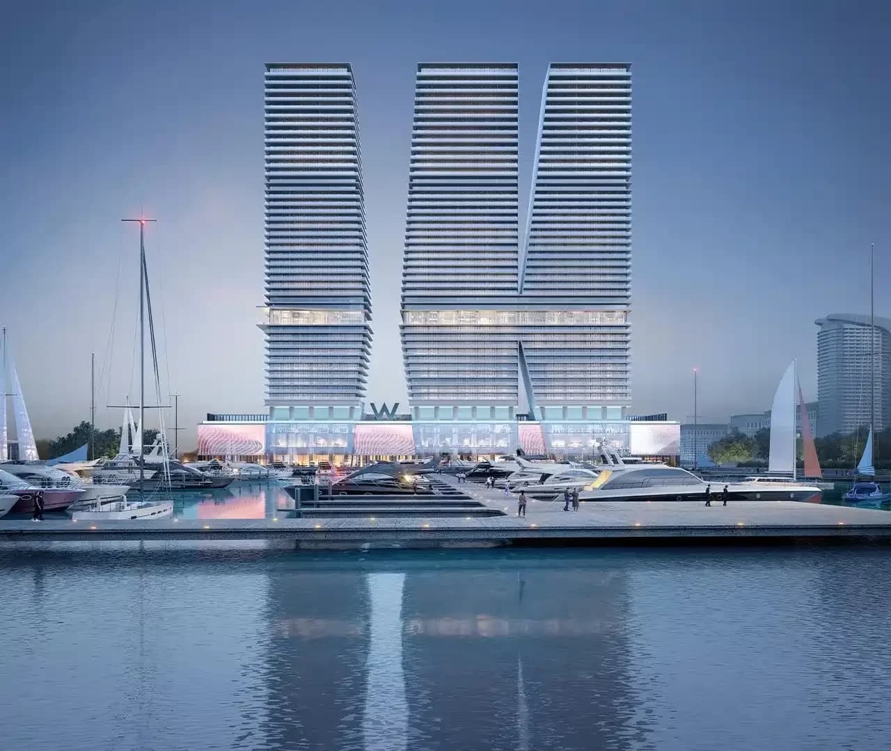 W Residences at Dubai Harbour — hero