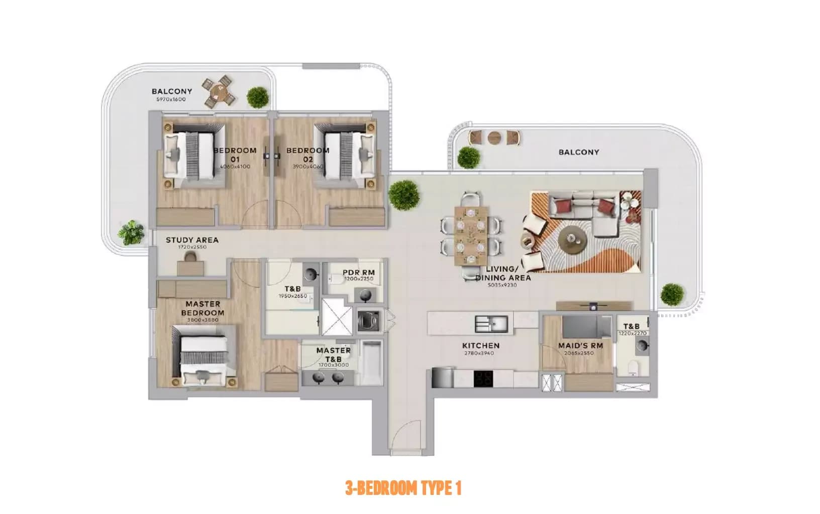 Yas Living — floor plan 1