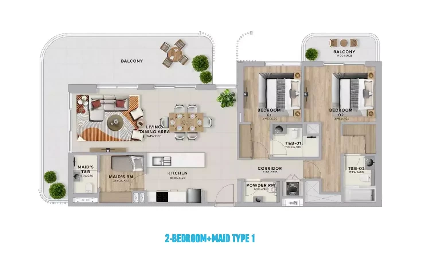 Yas Living — floor plan 2