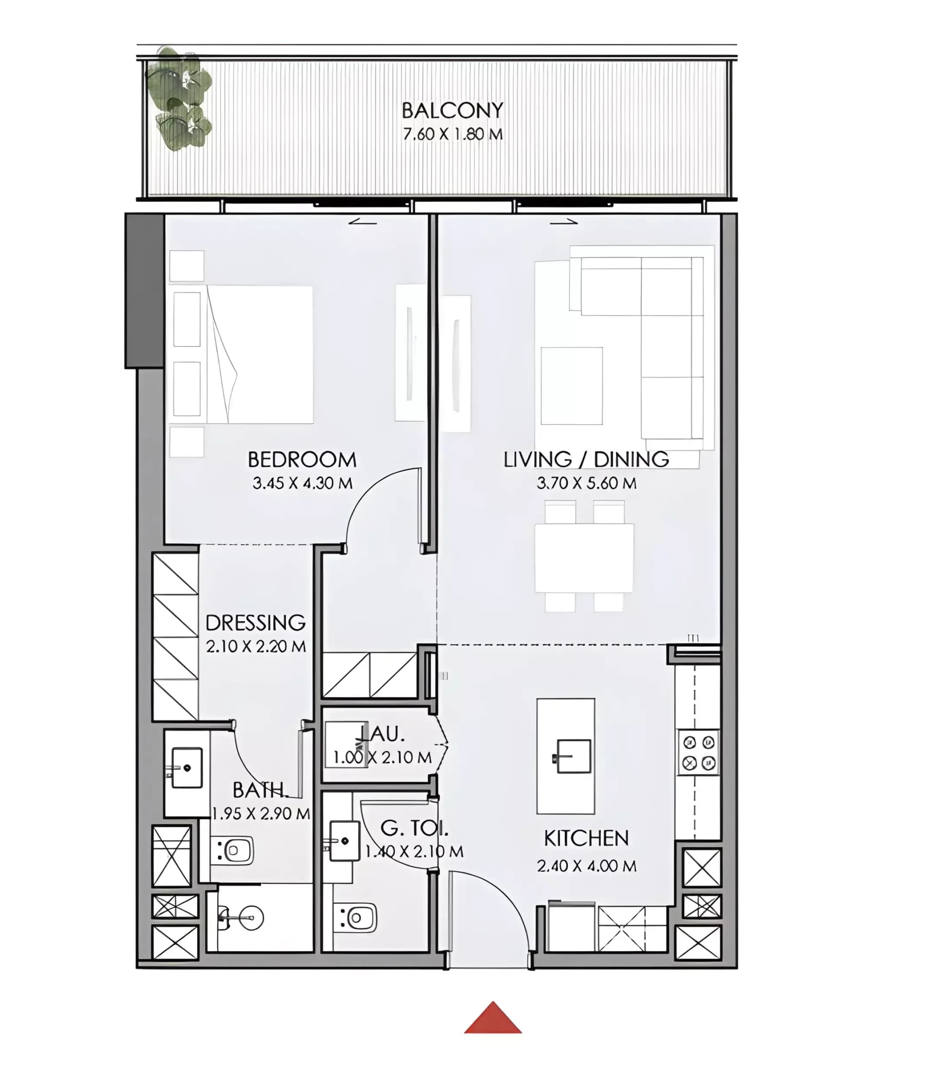Do Hotels & Residences — 2 Bedroom Apartment