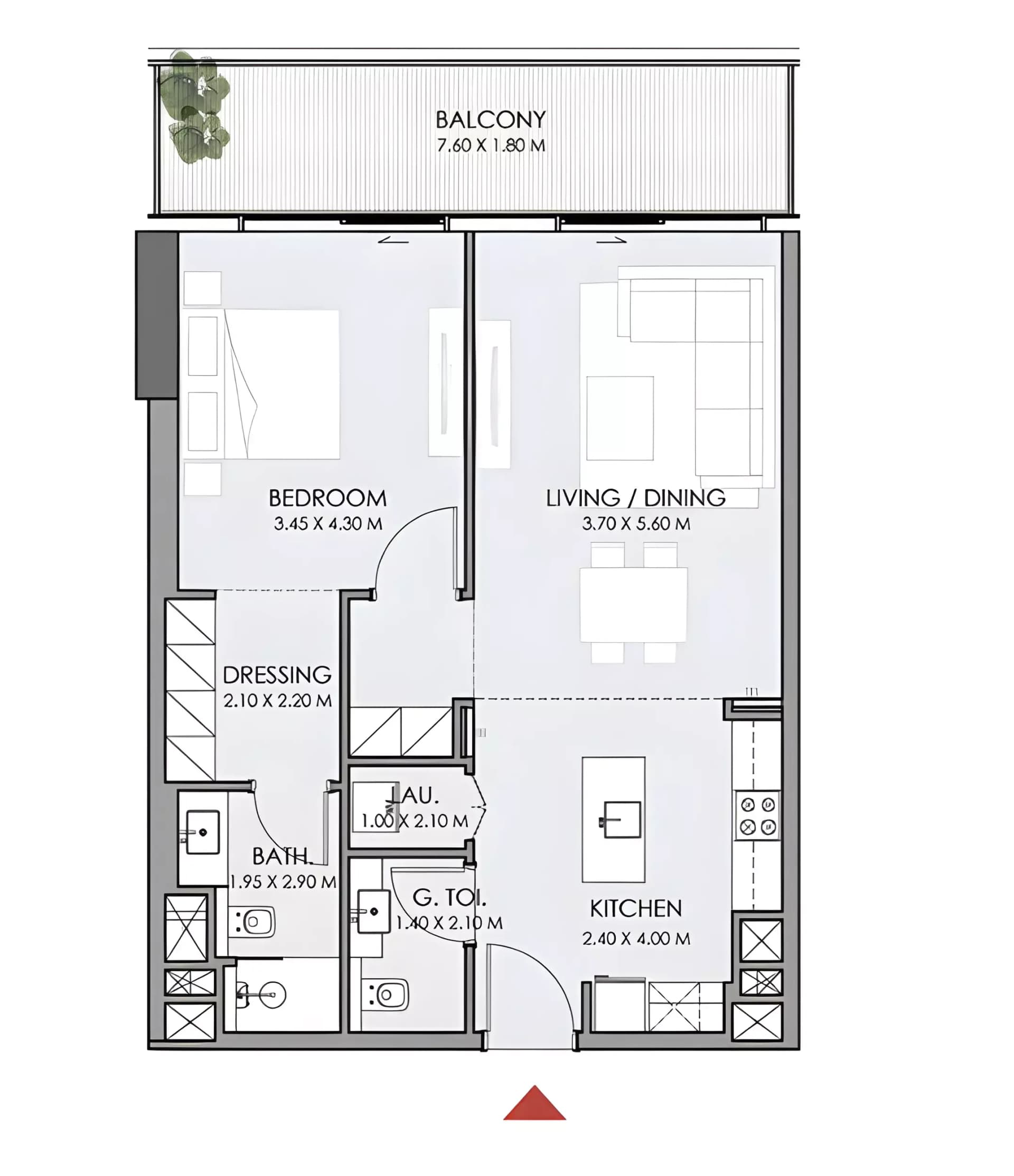 Do Hotels & Residences — 2 Bedroom Apartment