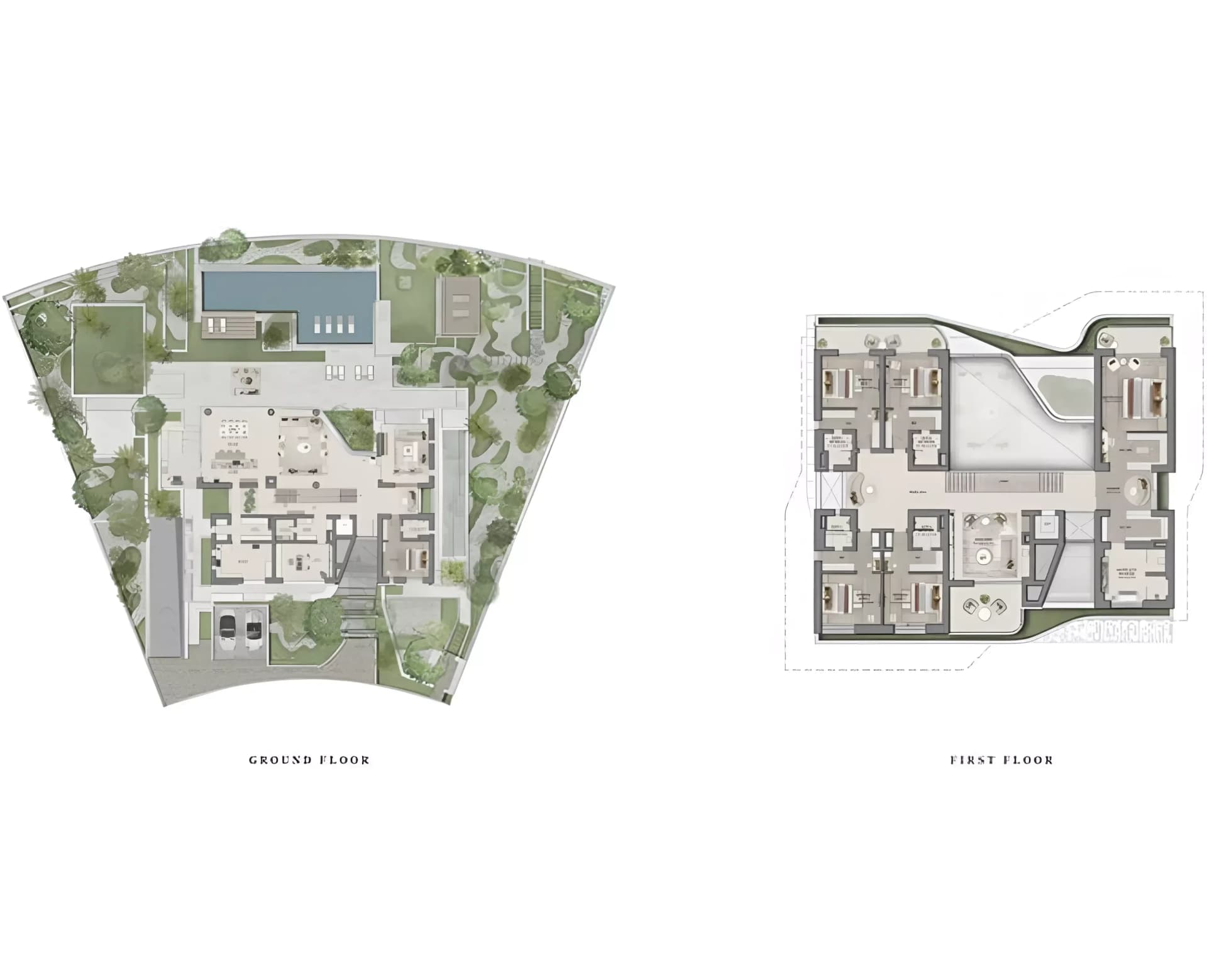 The Wilds - Moringa Mansions — 5 Bedroom Mansion floor plan