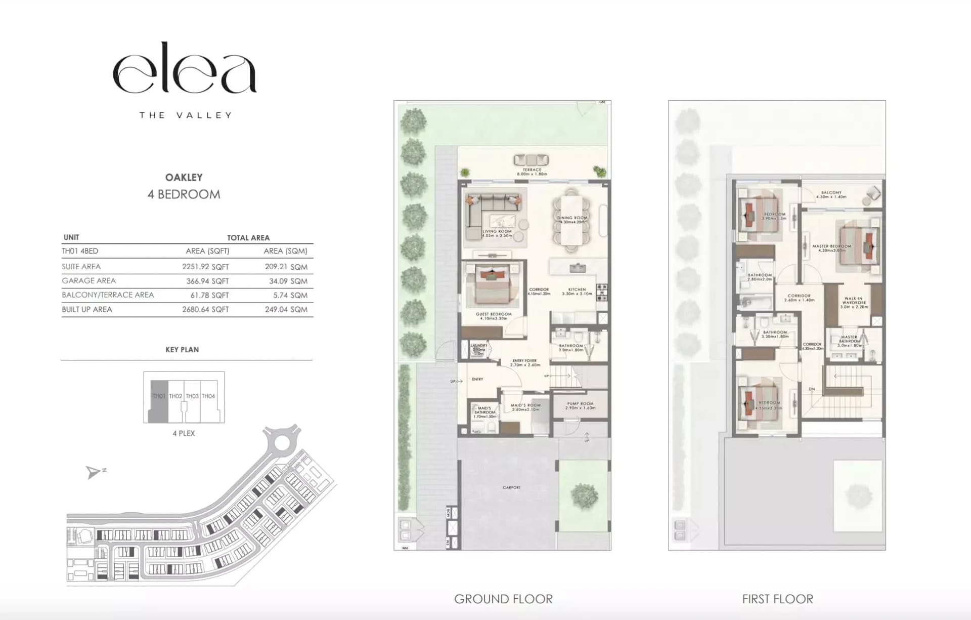 Elea at The Valley — 4 Bedroom Townhouse