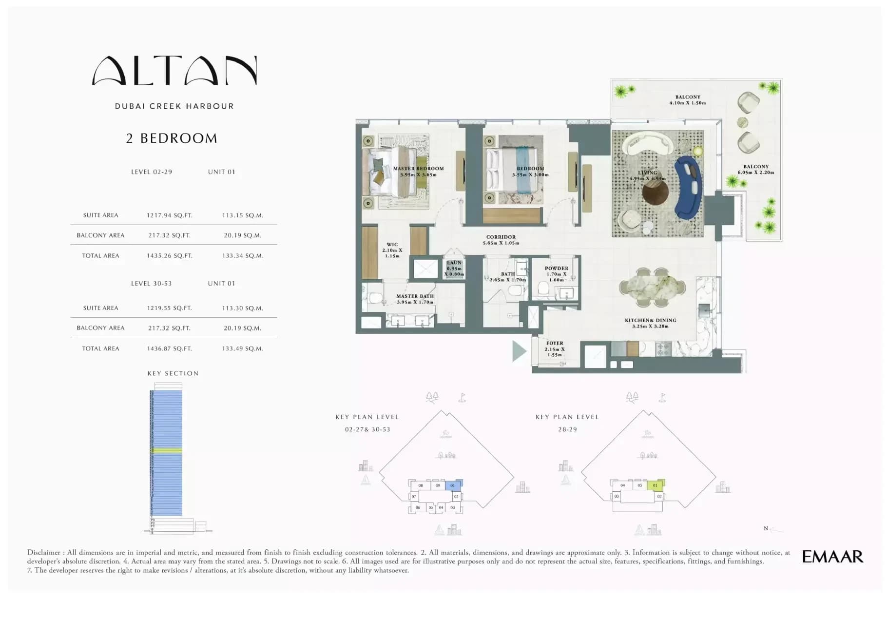 Altan — 3 Bedroom Townhouse floor plan