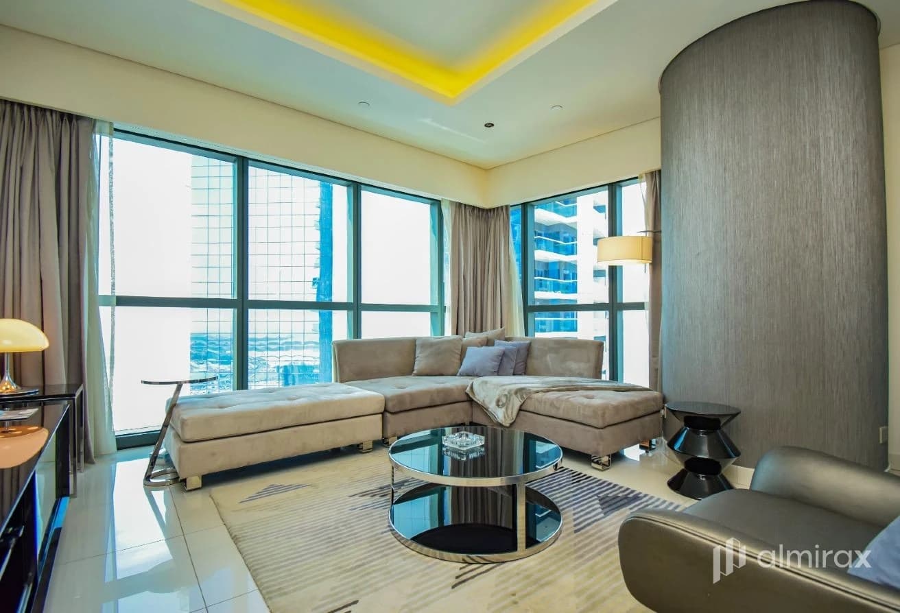 Fully Furnished 2BR| 2 cheques | Burj Khalifa View