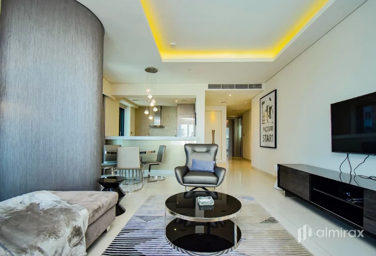 Fully Furnished 2BR| Burj Khalifa View| High Floor